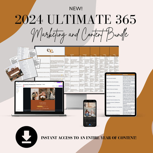 2024 Ultimate 365 Content and Marketing Bundle